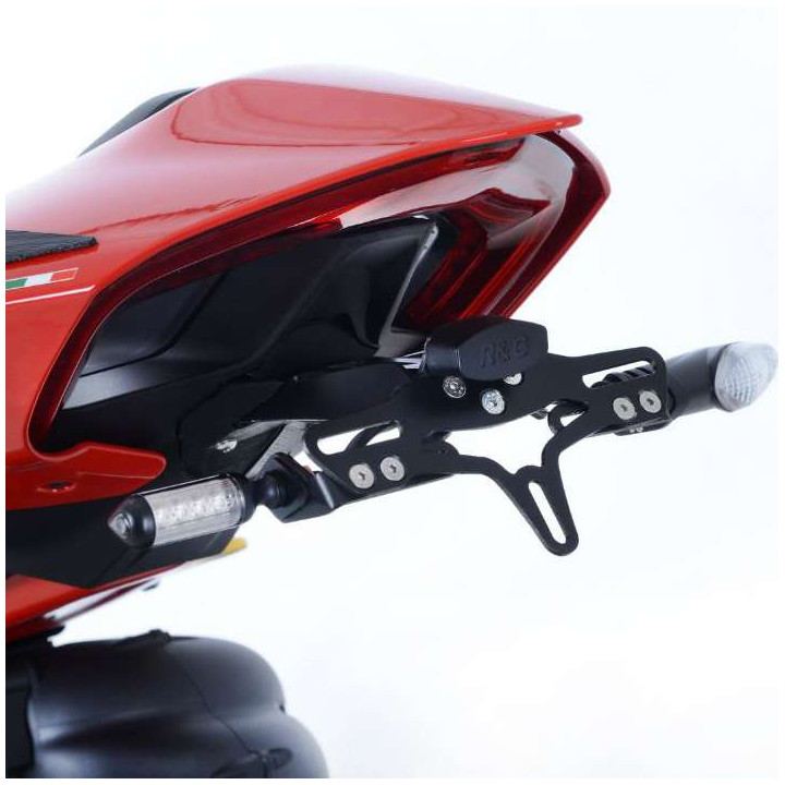 Plate holder R&G (LP0243BK) Ducati Panigale V4