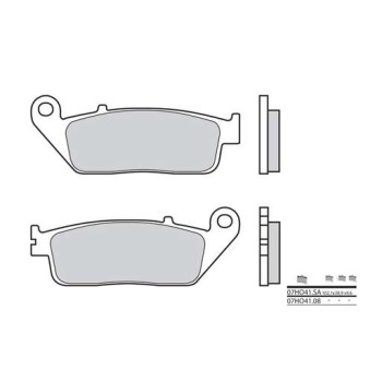 Plaquettes de frein sinter BREMBO 07HO41LA