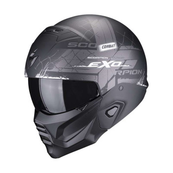 Scorpion EXO-COMBAT II XENON helmet Matt black / White