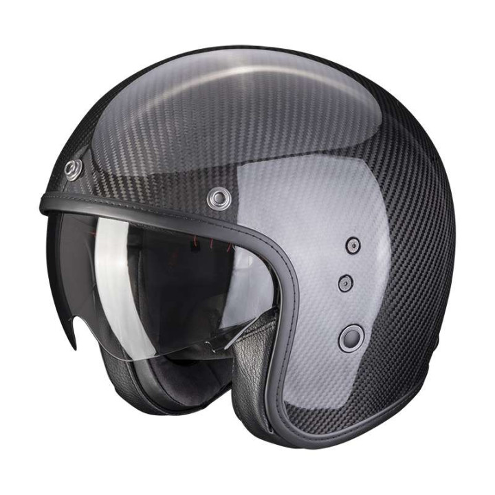 Scorpion BELFAST CARBON EVO BLACK Helmet Scorpion BELFAST CARBON EVO BLACK Helmet