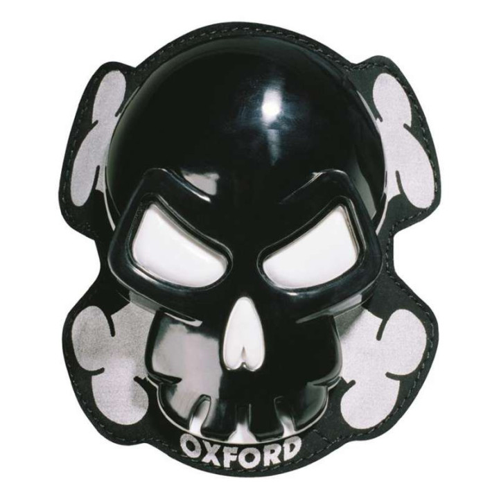 Sliders moto Oxford SKULL Black