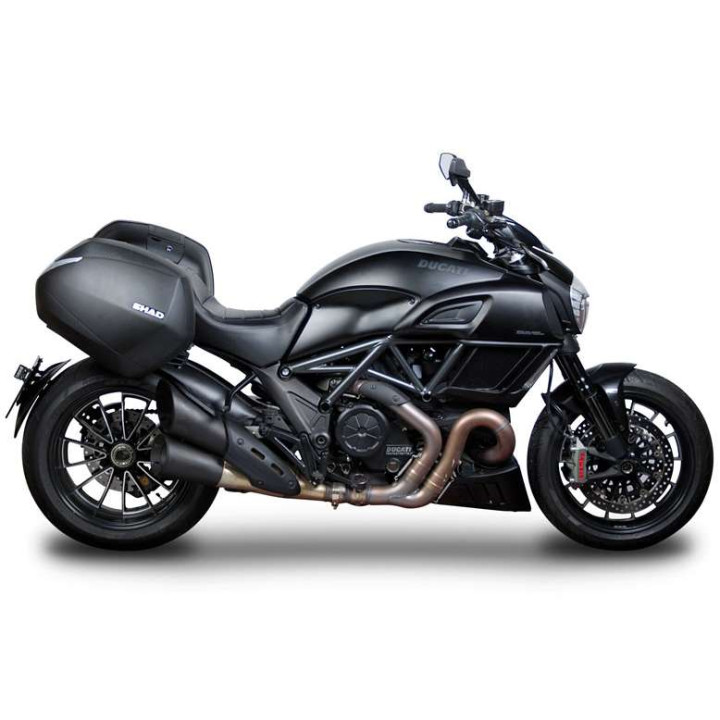 Support valises latérales Shad 3P SYSTEM (D0DV14IF) Ducati DIAVEL
