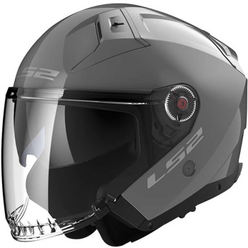 LS2 OF603 INFINITY II SOLID Nardo grey helmet 22.06