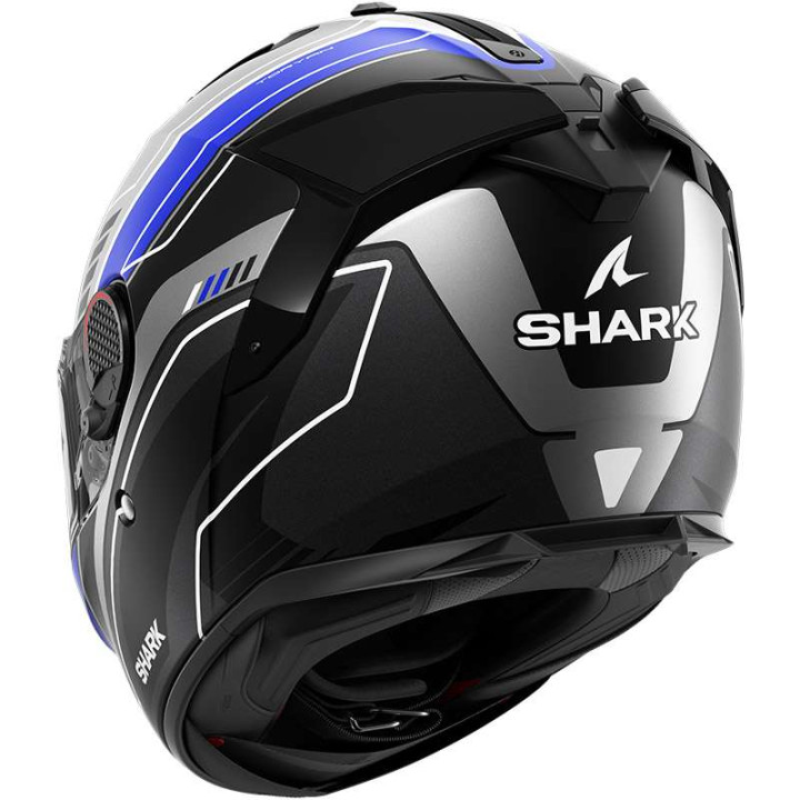 Casque moto Shark SPARTAN GT PRO TORYAN MAT Gris/Bleu