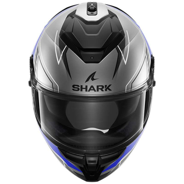Casque moto Shark SPARTAN GT PRO TORYAN MAT Gris/Bleu