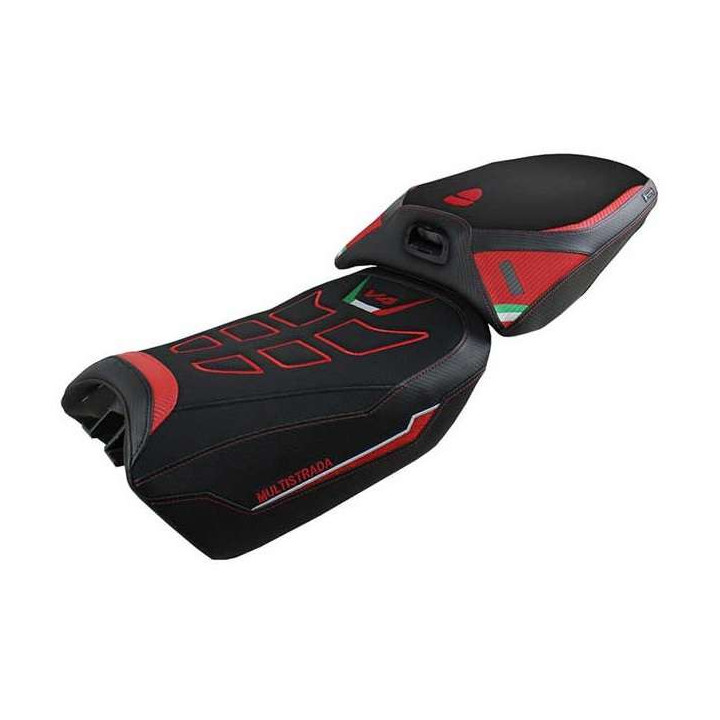 Housse de selle Tappezzeria MEKNES COMFORT SYSTEM Ducati Multistrada V4 21- Housse de selle Tappezzeria MEKNES COMFORT SYSTEM Ducati Multistrada V4 21-