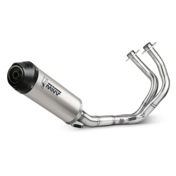 Ligne complète Mivv OVAL Titane (K.044.L4C) Kawasaki Z650 Ligne complète Mivv OVAL Titane (K.044.L4C) Kawasaki Z650