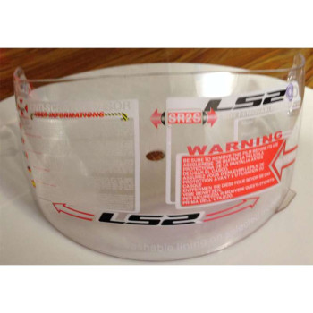 Ecran CLAIR Préparé Pinlock pour casque LS2 FF386 / FF370 / FF325