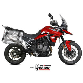 Mivv OVAL Titanium-approved muffler (T.018.LNC) TIGER 900