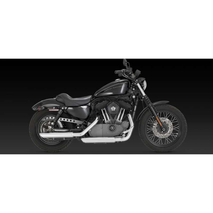 Vance &- Hines TWIN SLASH muffler (16839) Harley SPORTSTER 04-13 Vance &- Hines TWIN SLASH muffler (16839) Harley SPORTSTER 04-13