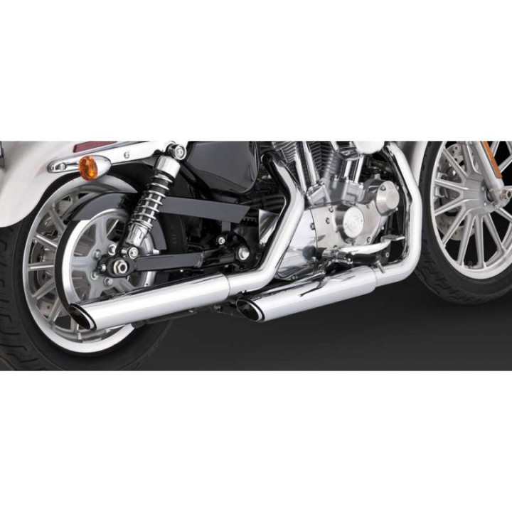 Vance &- Hines TWIN SLASH muffler (16839) Harley SPORTSTER 04-13 Vance &- Hines TWIN SLASH muffler (16839) Harley SPORTSTER 04-13