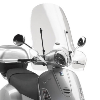 Pare-brise incolore Givi (104A+A104A) Piaggio VESPA 03-