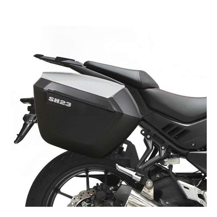 Kit valises Shad SH23 capots alu + supports 3P (V0DS50IF) VOGE 500DS Kit valises Shad SH23 capots alu + supports 3P (V0DS50IF) VOGE 500DS