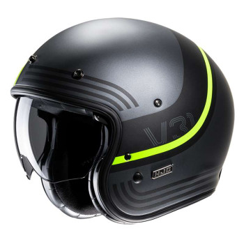 Casque moto HJC V31 BYRON NOIR/JAUNE Casque moto HJC V31 BYRON NOIR/JAUNE
