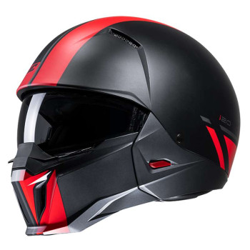 Casque moto HJC I20 BATOL NOIR/ROUGE Casque moto HJC I20 BATOL NOIR/ROUGE