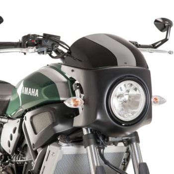 Bulle + carénage rétro Puig Noir (8933) Yamaha XSR700