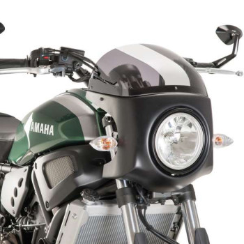 Bulle + carénage rétro Puig Noir (8933) Yamaha XSR700
