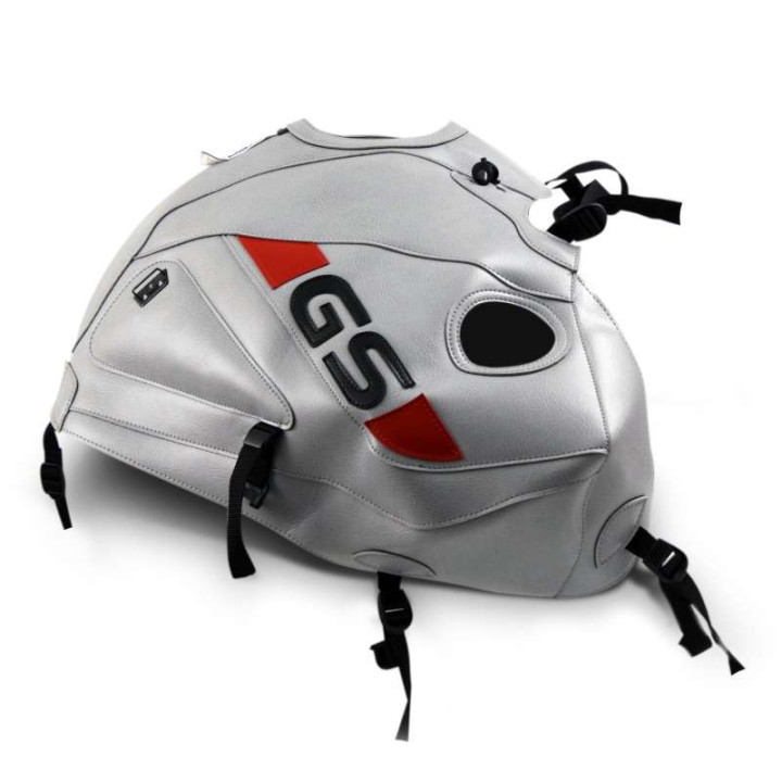 Bagster tank mat light gray/red deco (1450A) BMW R1150GS Adventure (30-liter tank)