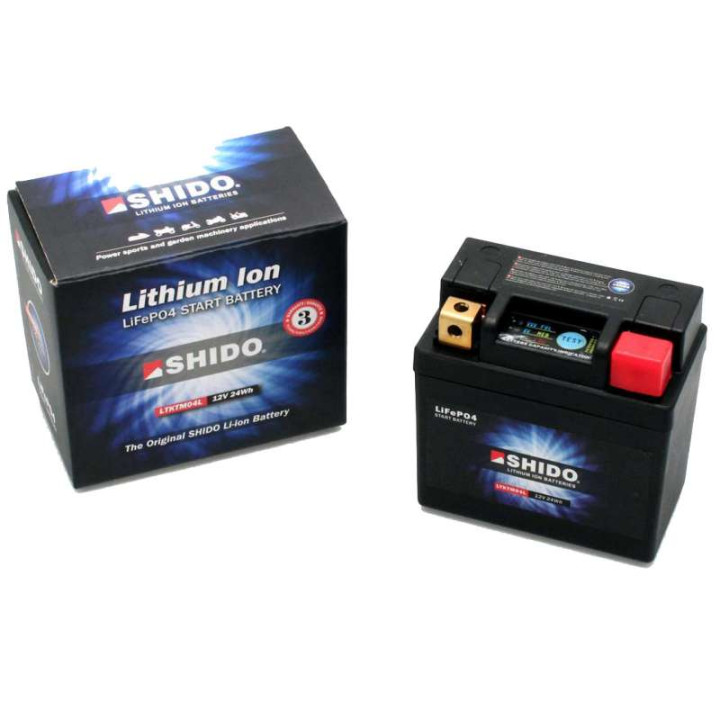Shido Lithium Battery LTM2L-LTKTM04L SX-F 2016