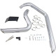 Complete line Vance &amp- Hines SHORTSHOTS CHROME (17223) Harley SPORTSTER 99-03
