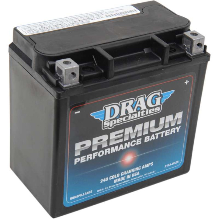 Drag Specialties Premium motorcycle battery DRSM7216HL