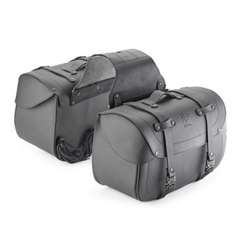 Sacoches cavalières Cuir Kappa KMLW01 28 Litres Sacoches cavalières Cuir Kappa KMLW01 28 Litres