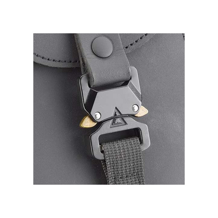 Sacoches cavalières Cuir Kappa KMLW01 28 Litres