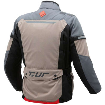 Veste moto T.UR WAYPOINT HYDROSCUD Sable/Gris