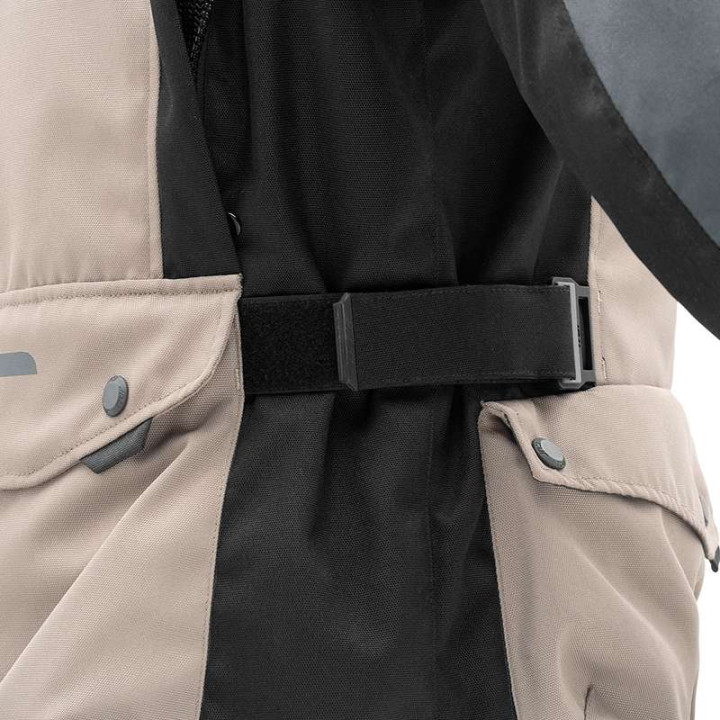 Veste moto T.UR WAYPOINT HYDROSCUD Sable/Gris