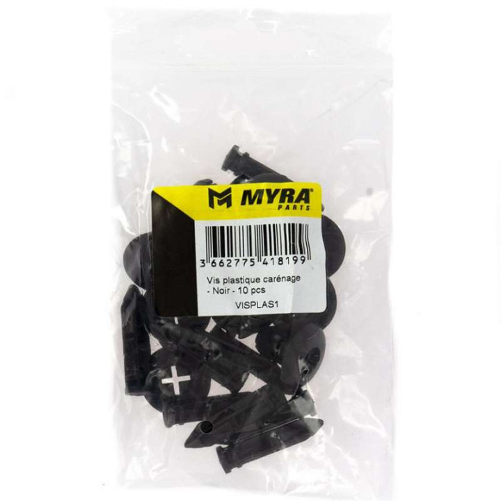 Rivets plastique (x10) M6 MYRA