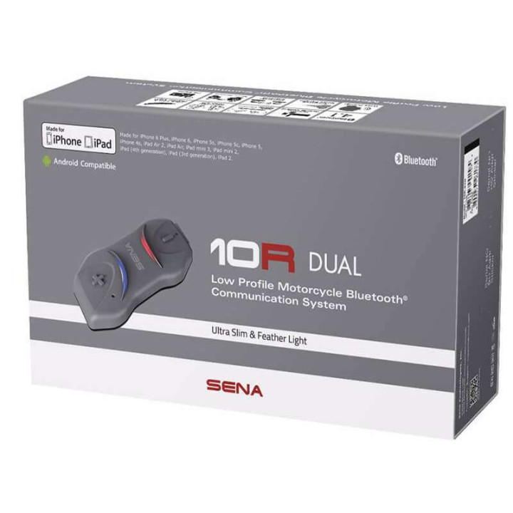 Intercoms Sena 10R DUAL (kit pour 2 casques)