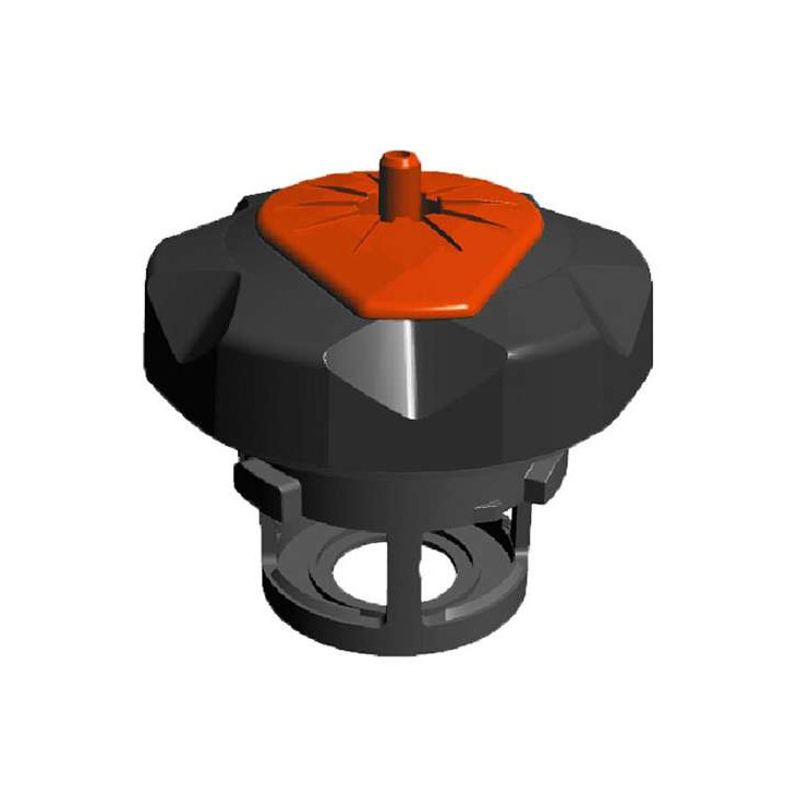 Tuff Jug fuel filler cap black/orange KTM