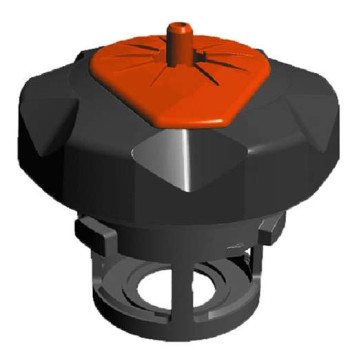 Bouchon de réservoir Tuff Jug noir/orange KTM