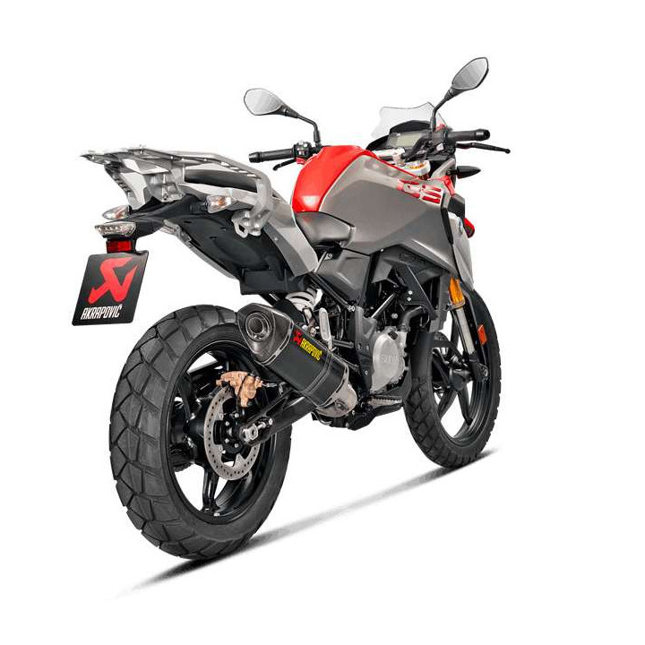 Ligne complète Akrapovic RACING Carbone BMW G310GS / R 17-