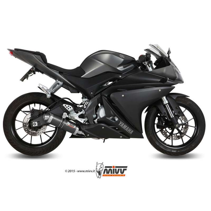 Complete line Mivv GP Carbon (Y.047.L2S) Yamaha MT-125
