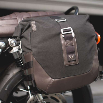 Sacoches cavalières SW-Motech LEGEND GEAR LC2 + écarteurs SLC Triumph BONNEVILLE T100/T120 Sacoches cavalières SW-Motech LEGEND GEAR LC2 + écarteurs SLC Triumph BONNEVILLE T100/T120