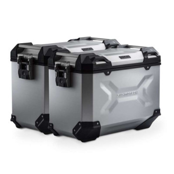 Kit valises alu 45L/37L SW-Motech TraX ADVENTURE Ducati Desert X Kit valises alu 45L/37L SW-Motech TraX ADVENTURE Ducati Desert X