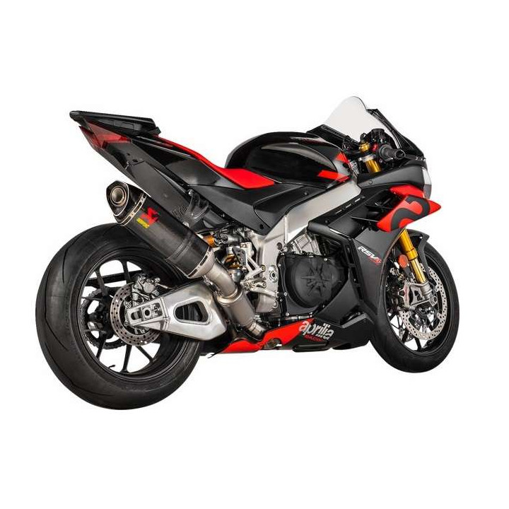 Raccord Akrapovic Titane Aprilia RSV4 Factory/Tuono V4 RR/Tuono V4 Fcatory (L-A10E11/TD)