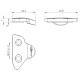 Mirror caps Puig 3845N Yamaha YZF-R6/R7/R1