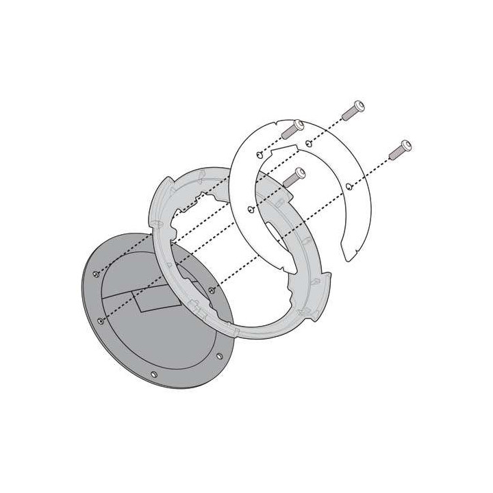 Bride Givi TANKLOCK BF17 BMW R1200GS ADV. LC