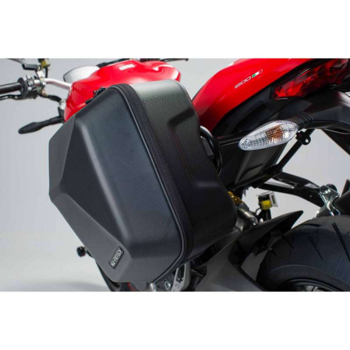 Suitcase kit SW-Motech URBAN ABS 2x16,5L Ducati MONSTER 1200 17-
