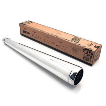 Universal muffler Bihr MEGAPHONE Chrome