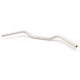 Motorcycle handlebar LSL CLUBMAN Silver brushed 25 mm