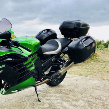Support Top Case Alurack Hepco & Becker KAWASAKI ZZR 1400 2012- Support Top Case Alurack Hepco & Becker KAWASAKI ZZR 1400 2012-