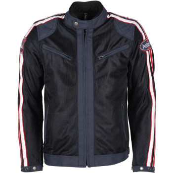 Helstons PACE AIR summer motorcycle jacket Blue/Red/White