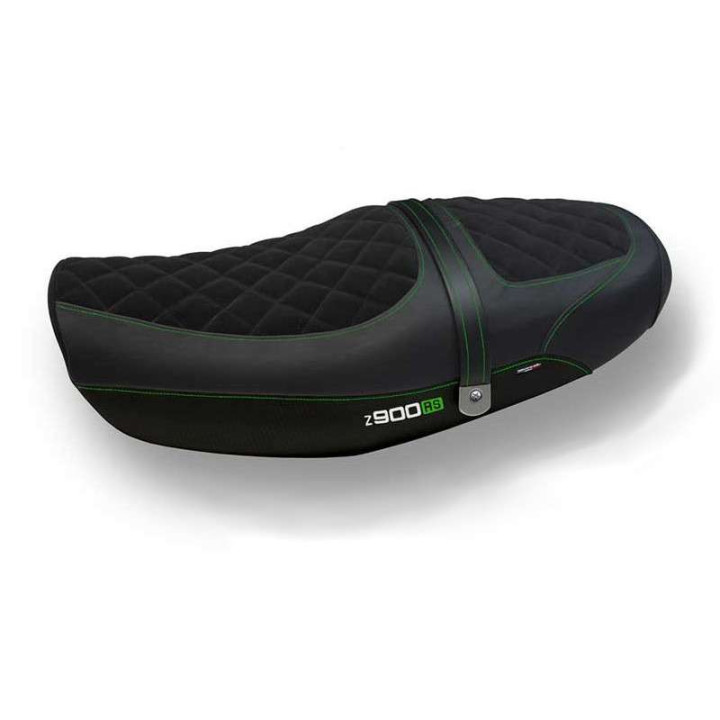 Housse de selle Tappezzeria NATAL TOTAL BLACK VELVET COMFORT SYSTEM Kawasaki Z900RS 18-