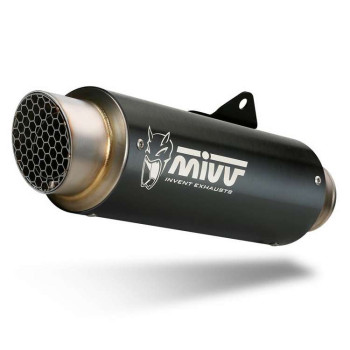 Silencieux homologué Mivv GP PRO Inox noir (H.084.LXBP) Honda CB500X