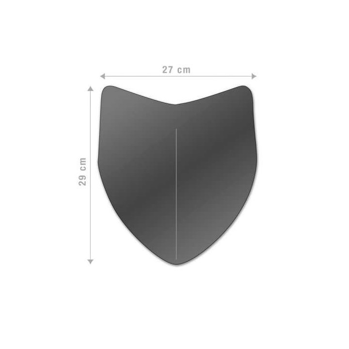 Saute-vent Barracuda AEROSPORT MV Agusta Brutale 910S / 989R / 1078RR 06-10