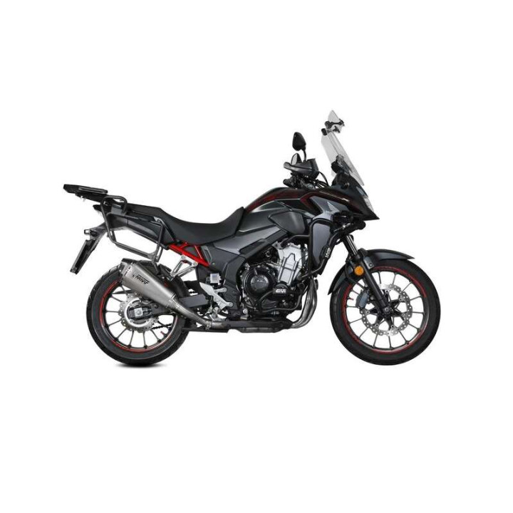 Mivv DELTA RACE Inox approved muffler (H.084.LDRX) Honda CB500X
