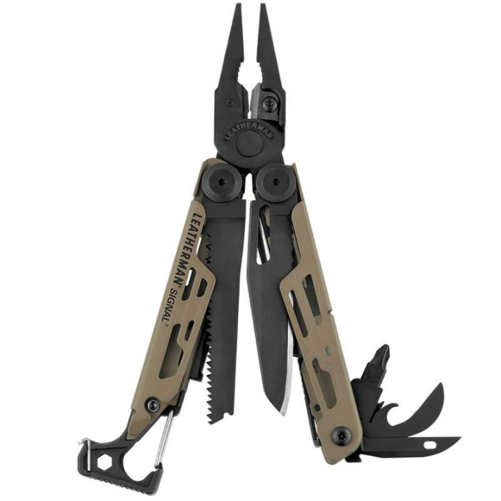 Leatherman Multifunction Pliers 19 Tools SIGNAL Coyote
